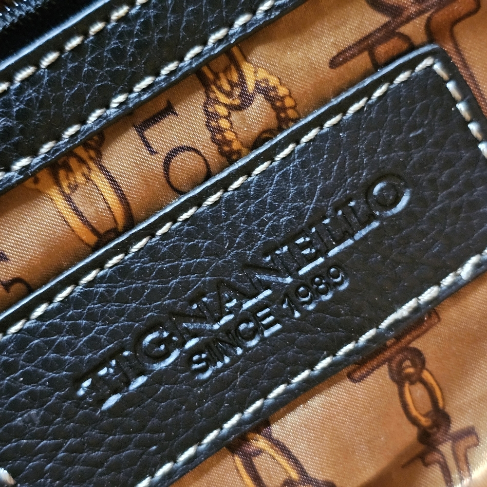 Tignanello Black and Cream Two-Toned Purse - Picture 11 of 15